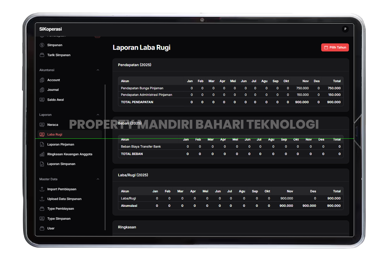 Gallery Portofolio PT Mandiri Bahari Teknologi